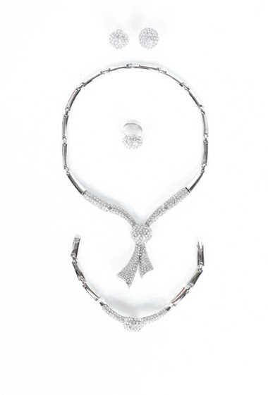 Wholesaler Bellissima - set necklace earring bracelet ring 143PAR12