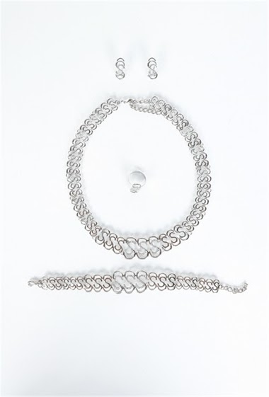 Wholesaler Bellissima - set necklace earring bracelet ring 143PAR13