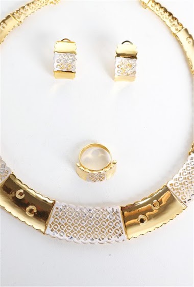 Wholesaler Bellissima - Set Halskette Ohrring Armband ring 143PAR15
