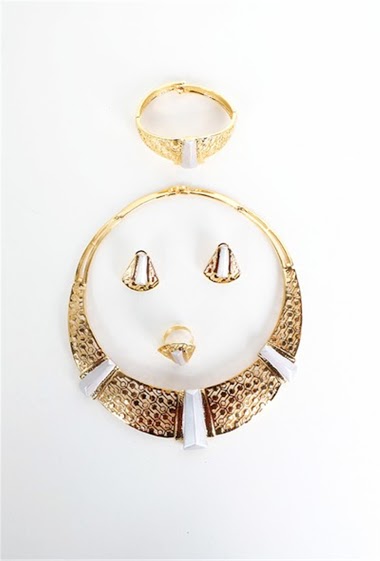 Wholesaler Bellissima - set necklace earring bracelet ring 143PAR16