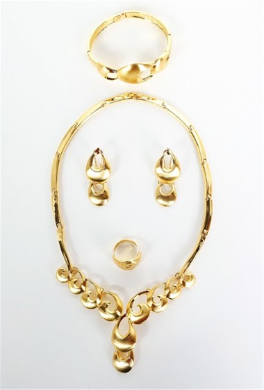 Wholesaler Bellissima - Set Halskette Ohrring Armband ring 143PAR18
