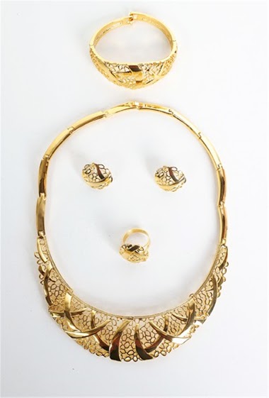 Wholesaler Bellissima - set necklace earring bracelet ring 143PAR21