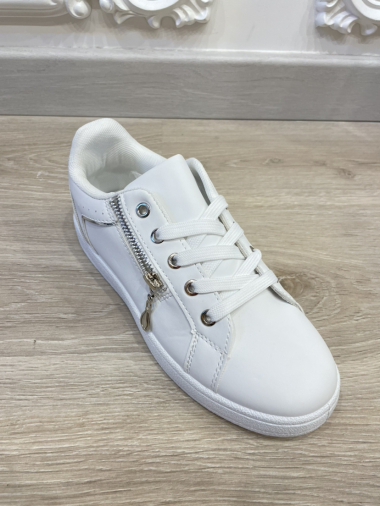 Wholesaler Bello Star - Plain sneaker with mixed material