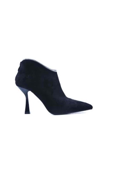 Wholesaler Bello Star - heeled ankle boot with rhinestones