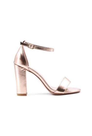 Wholesaler Bello Star - Woman sandals with glitter heels