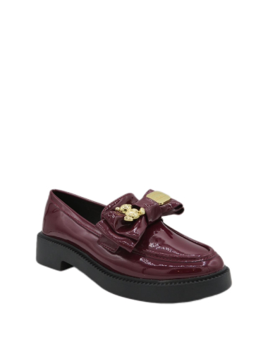 Wholesaler Bello Star - patent moccasins with teddy bear
