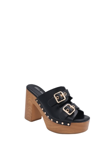 Wholesaler Bello Star - clogs with thick heel buckle