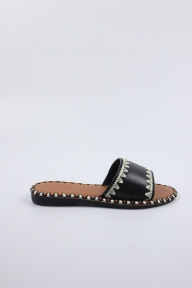 Wholesaler Bello Star - Plain flat mule sandal