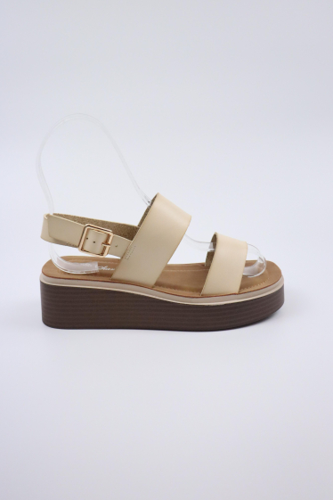 Wholesaler Bello Star - Comfortable plain faux leather sandals