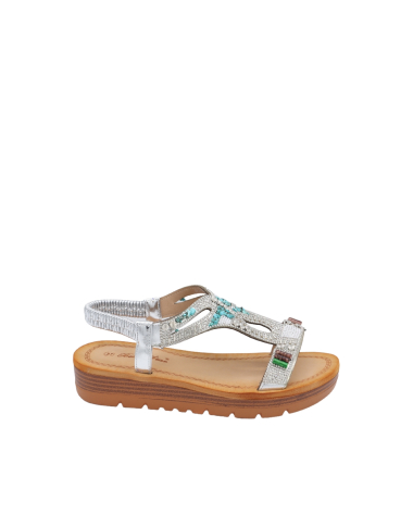 Grossiste Bello Star - sandales en simili cuir avec accessoire en fantaisie