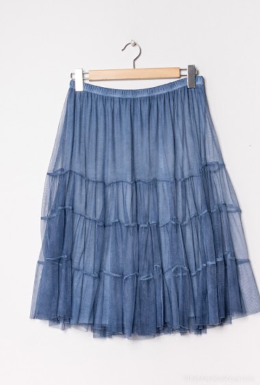 Wholesaler Bellove - Ruffled skirt in tulle
