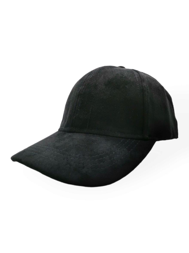 Wholesaler Best Angel-Fashion Kingdom - Adjustable unisex suede effect single-color cap
