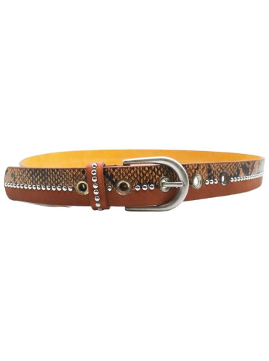 Wholesaler Best Angel-Fashion Kingdom - Half-snake, half-camel studded belt