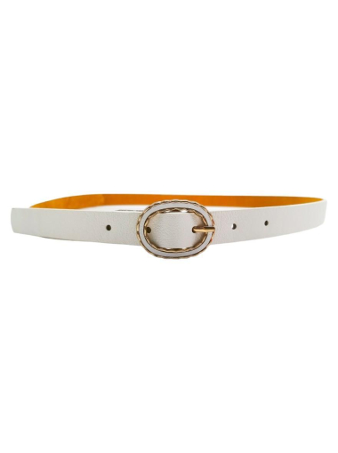 Wholesaler Best Angel-Fashion Kingdom - Thin oval buckle belt