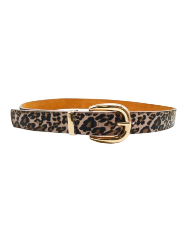 Grossiste Best Angel-Fashion Kingdom - Ceinture fine motif léopard