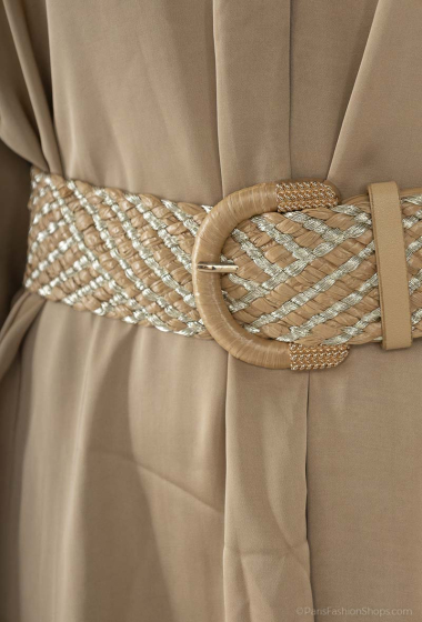 Wholesaler Best Angel-Fashion Kingdom - Bi-material braided belt