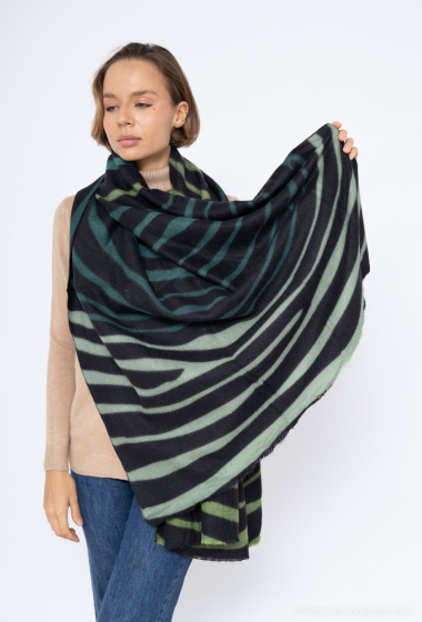 Wholesaler Best Angel-Fashion Kingdom - Thick striped scarf