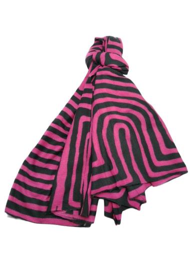 Wholesaler Best Angel-Fashion Kingdom - Long scarf with striped pattern