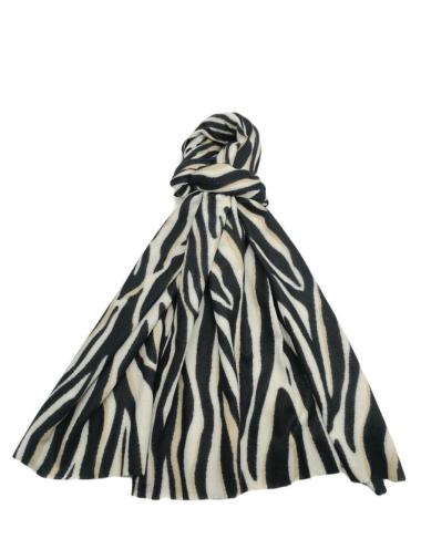 Großhändler Best Angel-Fashion Kingdom - Langer Schal mit Zebramuster