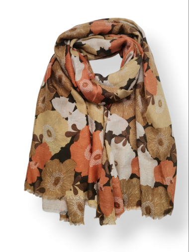 Wholesaler Best Angel-Fashion Kingdom - Long scarf with floral print