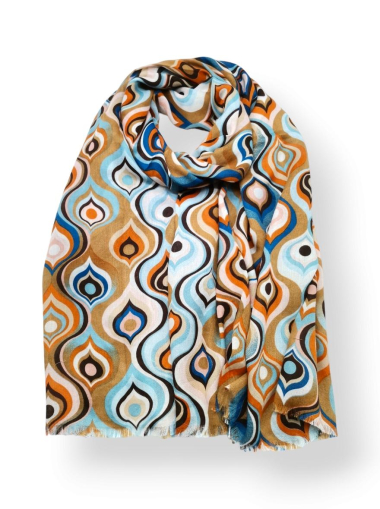 Wholesaler Best Angel-Fashion Kingdom - Long scarf with retro pattern