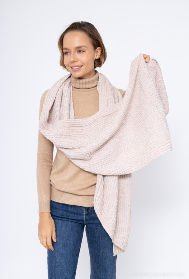Wholesaler Best Angel-Fashion Kingdom - Very soft long plain knit scarf for women