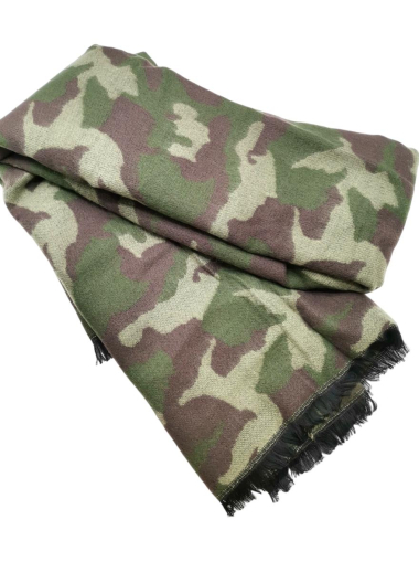 Wholesaler Best Angel-Fashion Kingdom - Thick camouflage plaid scarf