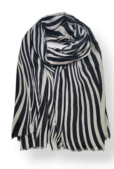 Wholesaler Best Angel-Fashion Kingdom - Women's scarf with two-tone print