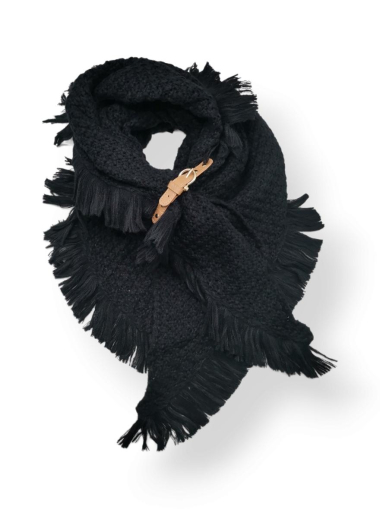 Wholesaler Best Angel-Fashion Kingdom - Triangle scarf with fringes