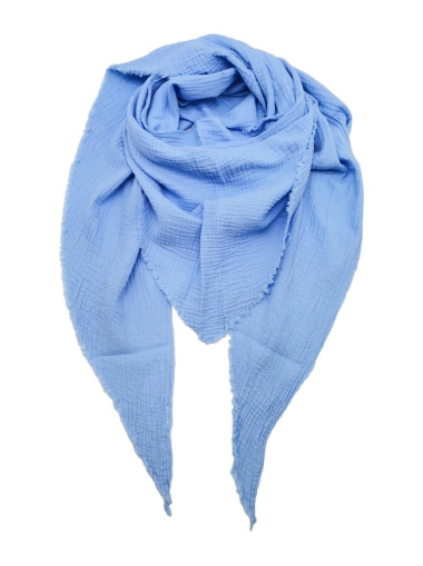 Wholesaler Best Angel-Fashion Kingdom - Cotton gauze triangle scarf