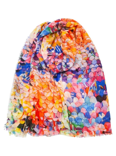 Grossiste Best Angel-Fashion Kingdom - Foulard avec imprimé coloré en écailles