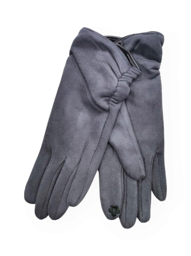 Wholesaler Best Angel-Fashion Kingdom - Single-color glove pleated at the edges