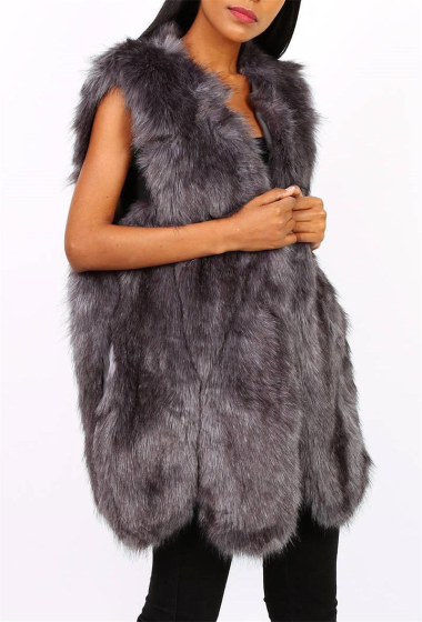 Wholesaler Best Angel-Fashion Kingdom - Faux fur vest