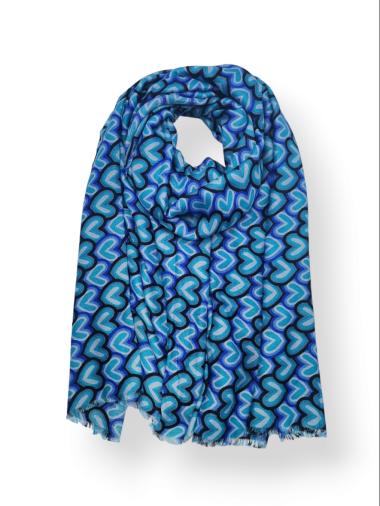 Wholesaler Best Angel-Fashion Kingdom - Women's scarf with heart print