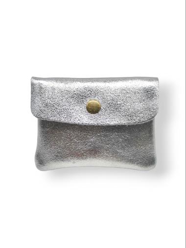 Wholesaler Best Angel-Fashion Kingdom - Iridescent leather coin purse