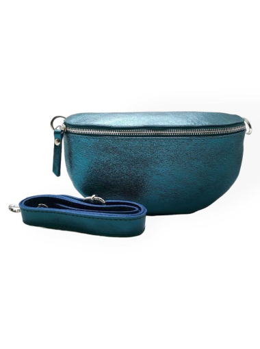 Wholesaler Best Angel-Fashion Kingdom - Shiny 100% leather belt bag