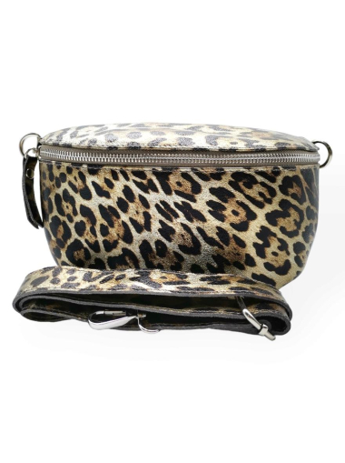 Wholesaler Best Angel-Fashion Kingdom - Leopard leather fanny pack