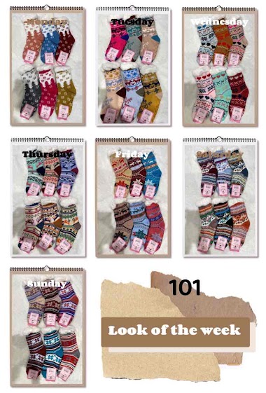 Wholesaler Best Fashion - Socks christmas