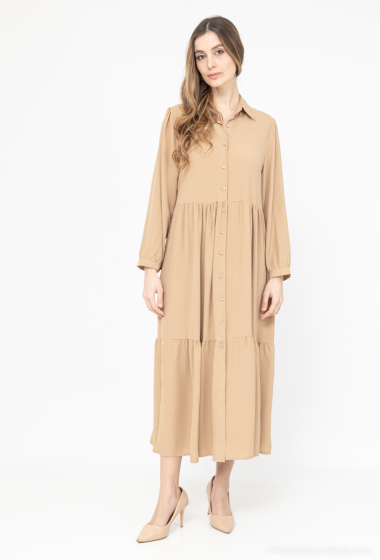Wholesaler BEST LIVE - Long plain dress