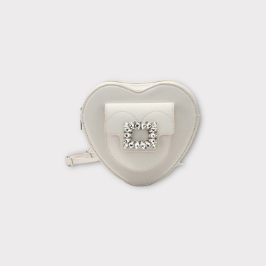 Grossiste BESTINI - Sac à dos en forme de coeur avec boucle diamanté