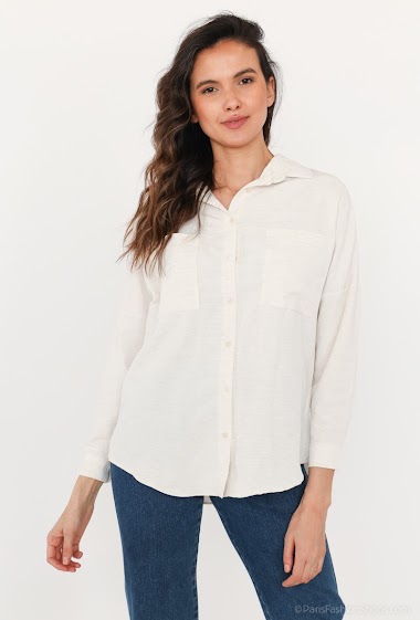 Wholesaler BIGDART - Oversized shirt with two pockets