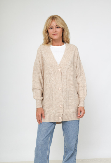 Wholesaler BIGDART - Sweater vest with button