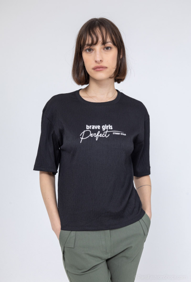 Grossiste BIGDART - T-shirt basic imprimer