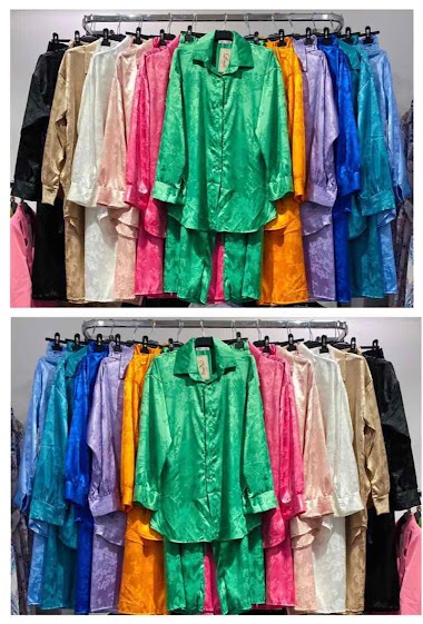 Wholesaler Big Liuli - Twin set shirt and trousers
