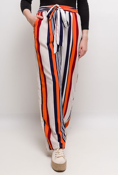 Wholesaler Big Liuli - Striped trousers