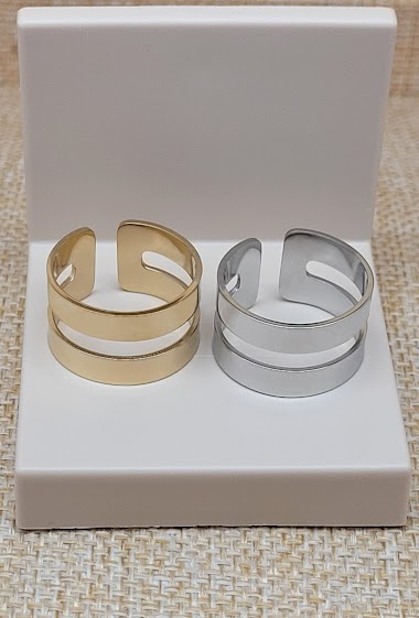 Großhändler Bijoussimo - Steel ring