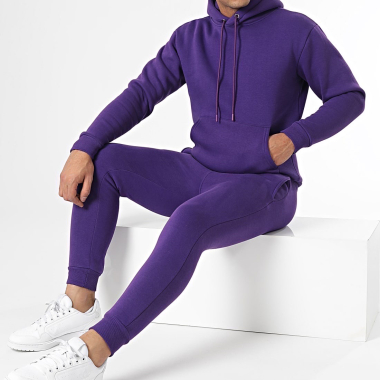 Jogging discount violet homme