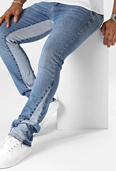 Wholesaler Black Industry - Men's Blue Skinny Jeans Black Industry