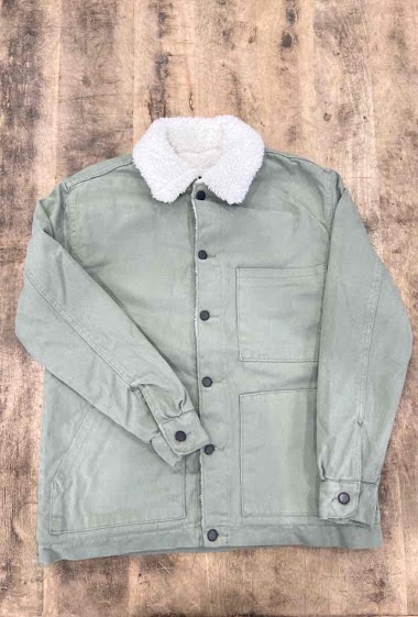 Wholesaler Black Industry - Men's lined denim jacket