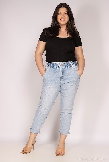 Slouchy  stretch  jeans